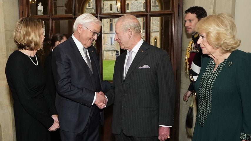 König Charles III. und Königin Camilla verabschieden Frank-Walter Steinmeier und Elke Büdenbender