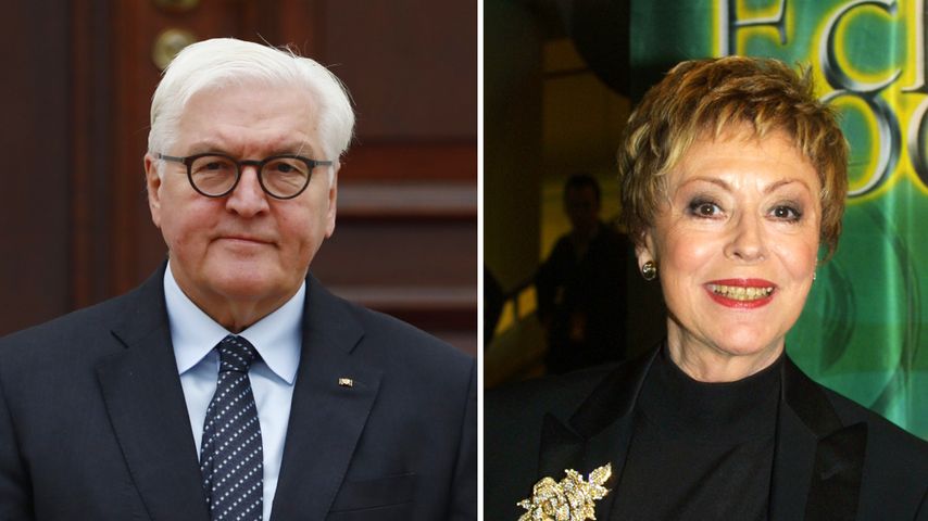 Frank-Walter Steinmeier erweist Caterina Valente letzte Ehre