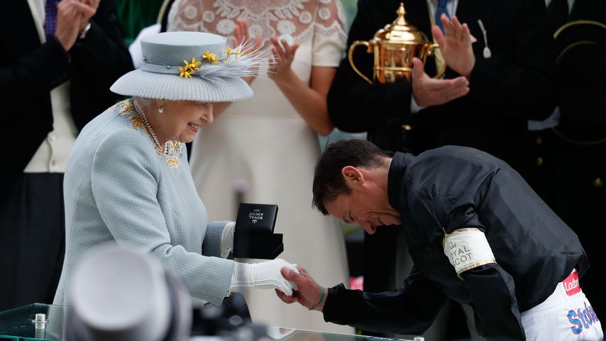 Queen Elizabeth und Frankie Dettori im Juni 2019