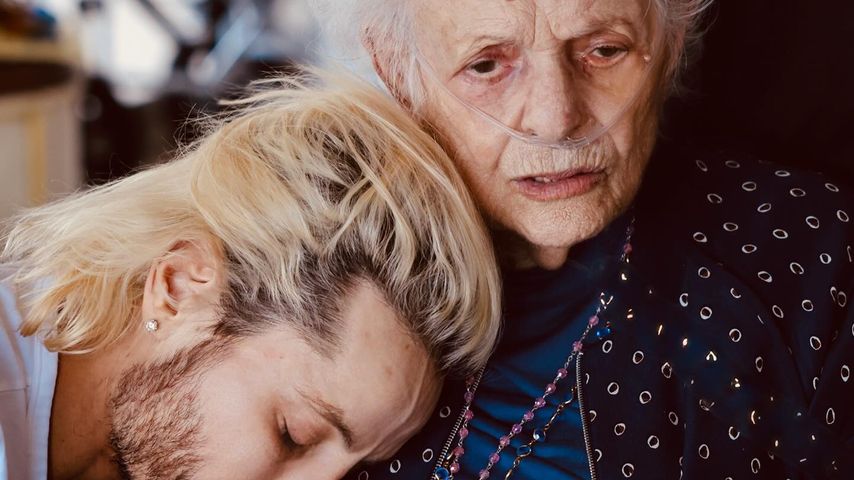 Frankie Grande und Nonna, Juni 2025