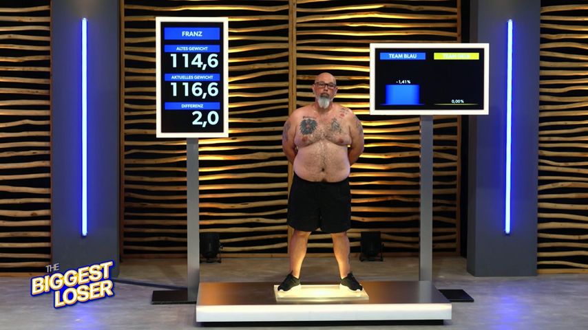 Zwei Kilogramm mehr: "The Biggest Loser"-Franz ist ratlos