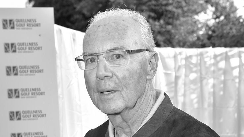 Franz Beckenbauer im Juli 2019