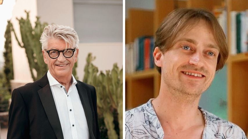 Collage: Franz Stärk und sein Sohn Yanek