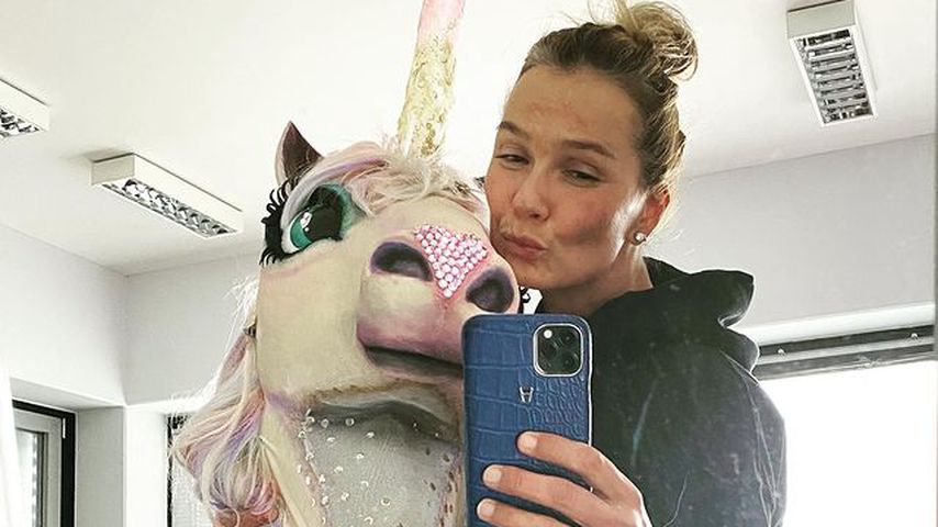 Franziska van Almsick und ihr "The Masked Singer"-Kostüm