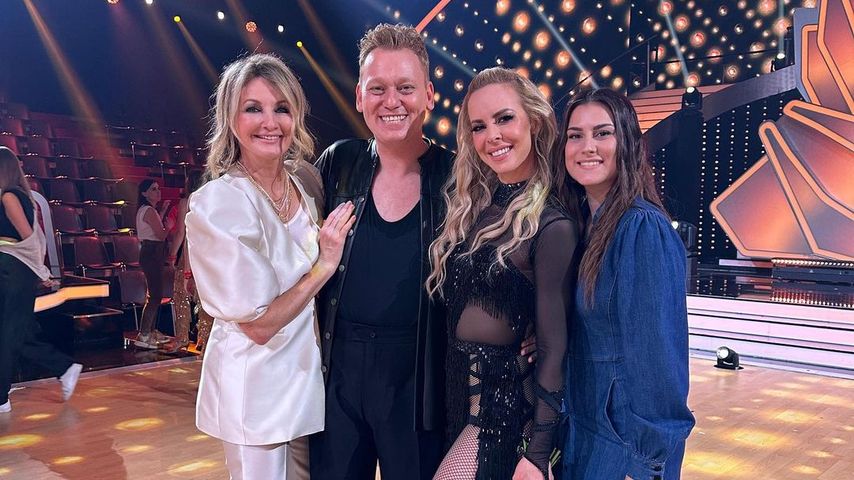 Frauke Ludowig, Knossi, Isabel Edvardsson und Lia
