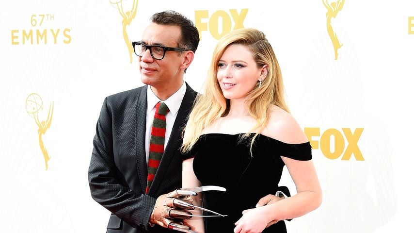 Fred Armisen und Natasha Lyonne, 2015