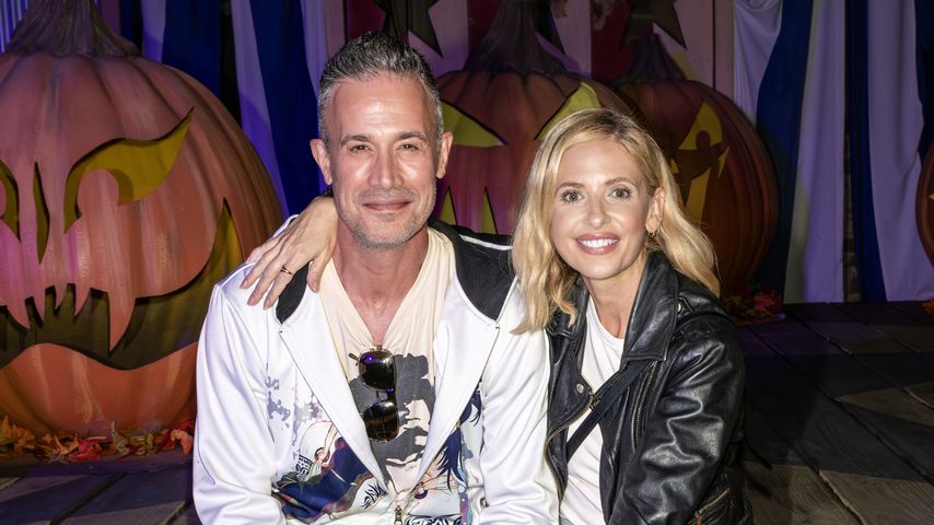 Seltener Auftritt: Freddie Prinze Jr. mit Sarah auf Premiere