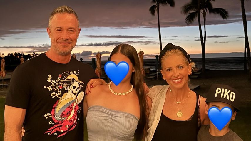 Freddie Prinze Junior und Sarah Michelle Gellar mit ihren beiden Kindern