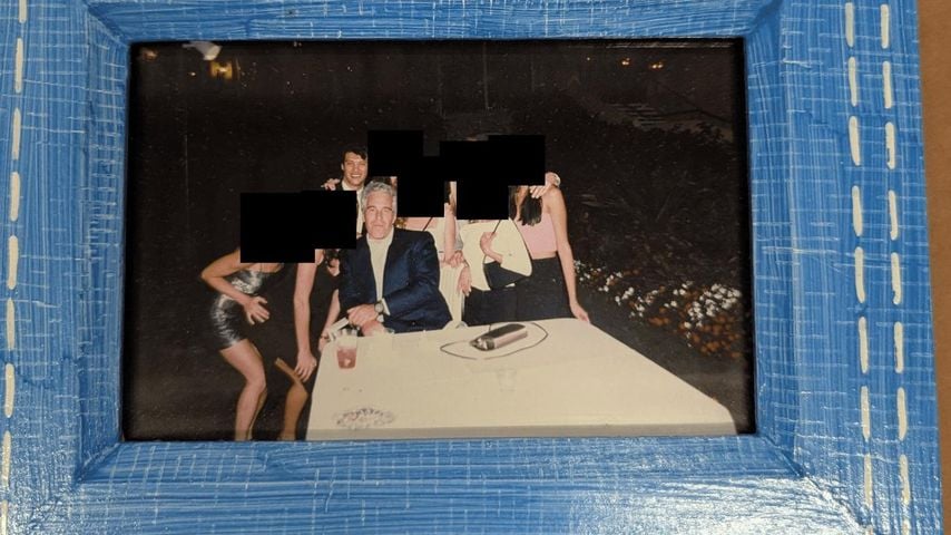 Frédéric Fekkai und Jeffrey Epstein auf einem von der US-Justiz veröffentlichten Foto