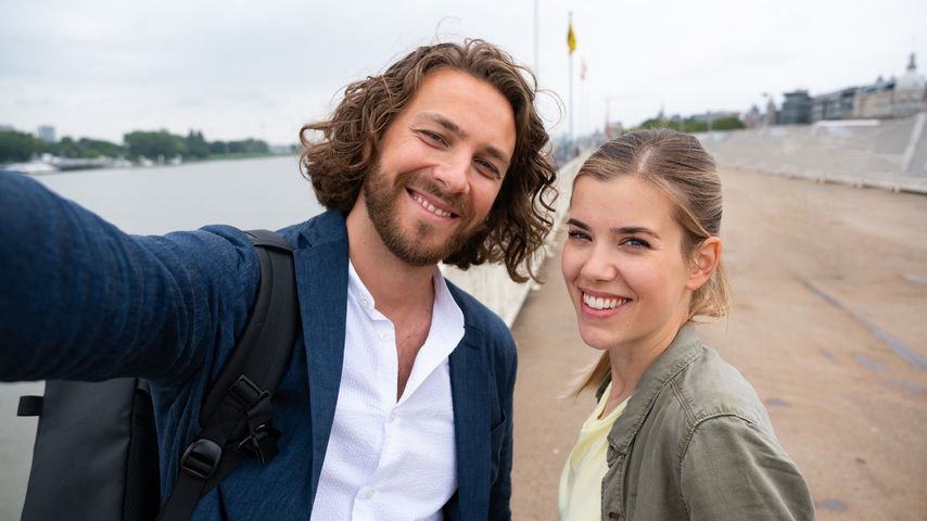 Frederik Götz und Sina Zadra