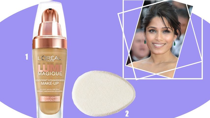 Collage: Freida Pinto