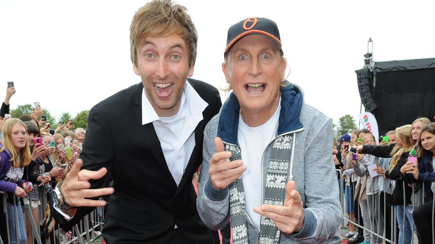 Freshtorge und Otto Waalkes auf der Weltpremiere von "Kartoffelsalat"