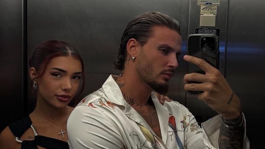 Gewinnerin Cati mit dem schweizer "Bachelor" Danilo Sellaro, Dezember 2025