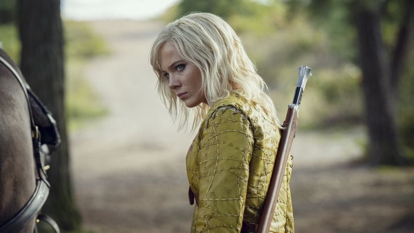 Freya Allan als Ciri in der vierten Staffel "The Witcher"