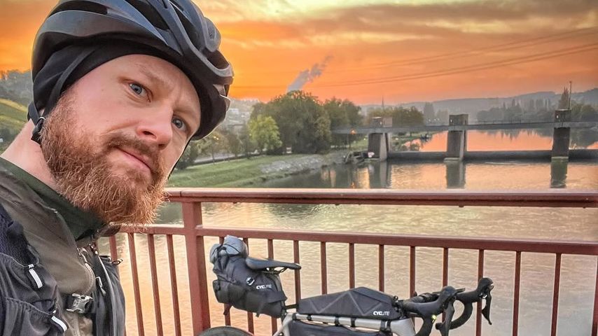 Fritz Meinecke beim Ultra-Bikepacking, Dezember 2024