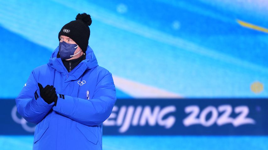 Fürst Albert II. von Monaco bei den Olympischen Winterspielen in Peking 2022