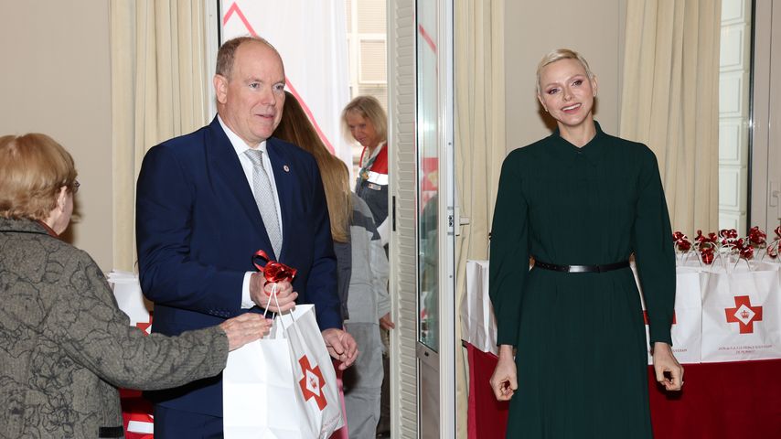 Fürst Albert und Fürstin Charlène im November 2022