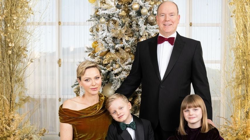 Mit Tannenbaum: Das ist die monegassische Weihnachtskarte