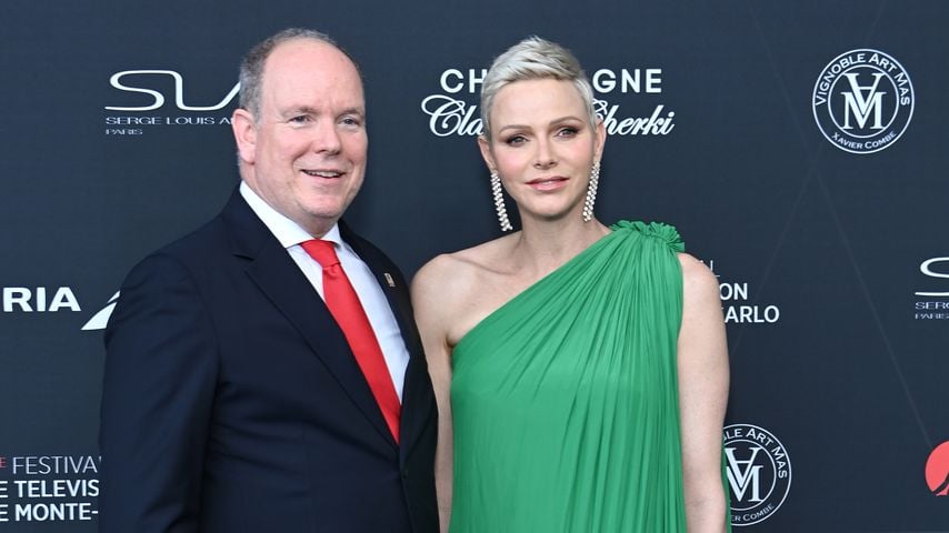 Fürst Albert und Fürstin Charlène im Juni 2022