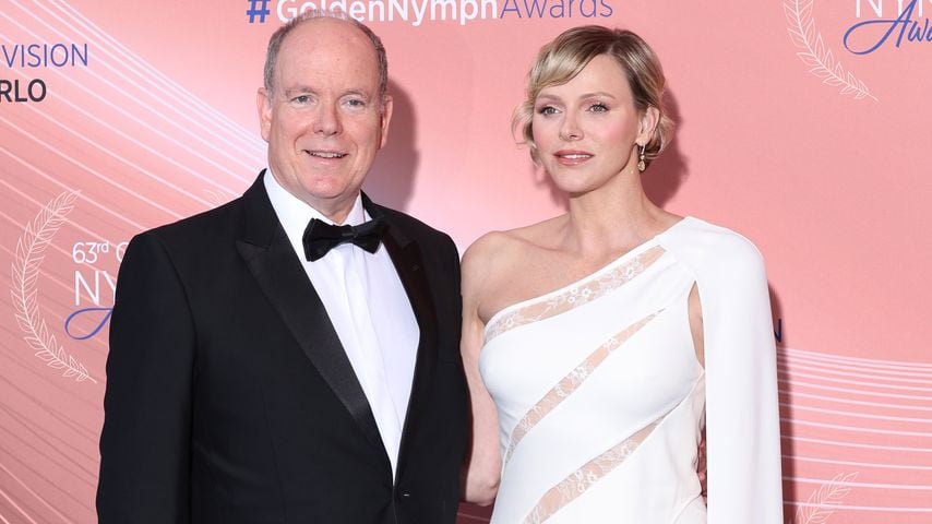 Fürst Albert und Charlène verbrachten Hochzeitstag getrennt