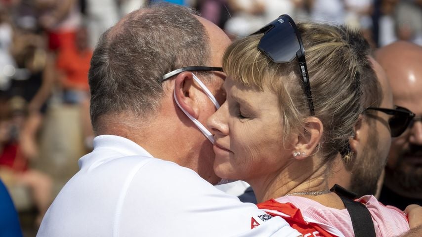 Fürst Albert und Fürstin Charlène im September 2020