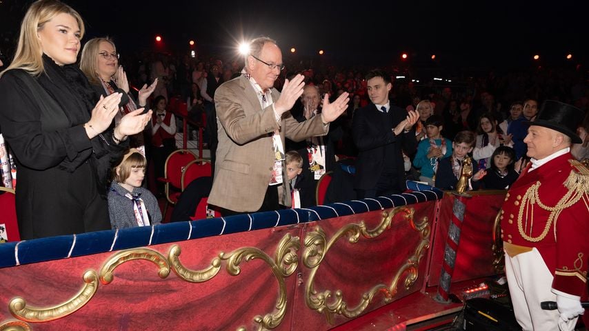 Fürst Albert von Monaco beim 45. Zirkusfestival von Monte-Carlo
