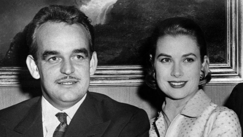 Fürst Rainier III. von Monaco und Grace Kelly