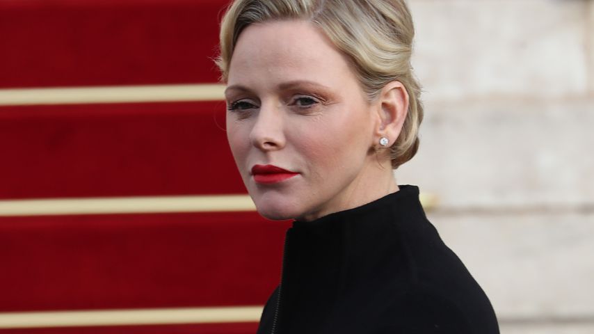 Fürstin Charlène in Monaco im Januar 2019