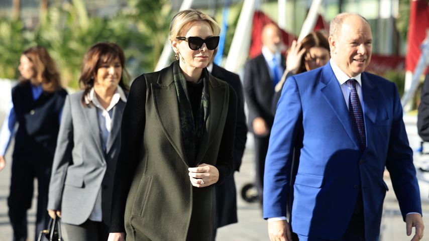 Fürstin Charlène und Fürst Albert II. im Dezember 2024 in Monaco