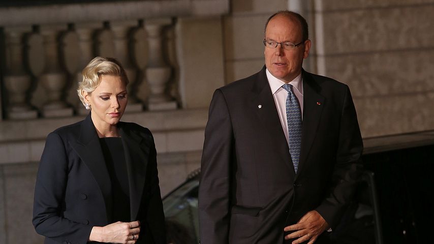 Fürstin Charlène und Fürst Albert im November 2018