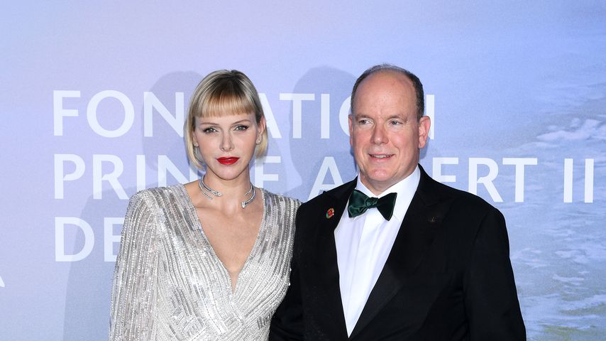 Fürstin Charlène und Fürst Albert von Monaco
