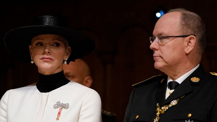 Fürstin Charlène und Prinz Albert II. von Monaco im November 2019