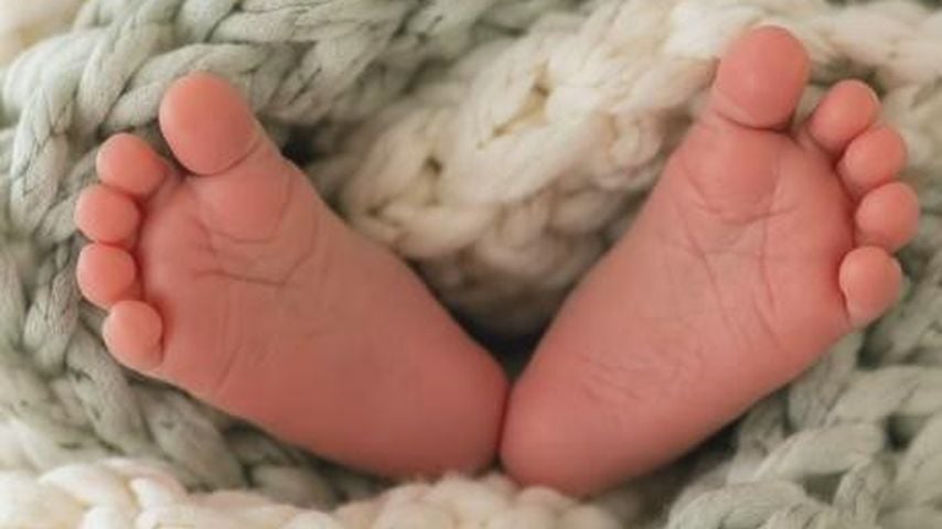 Füße von Andrzej Cibis Baby