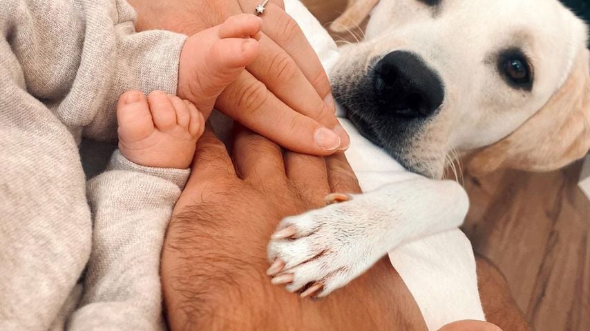 Kevin Yanik und Katharina Wageners Baby