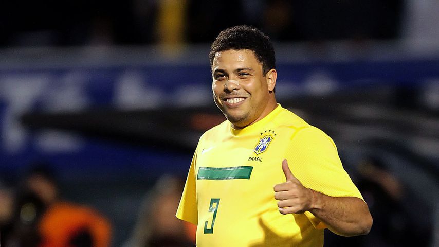 Fußballer Ronaldo bei einem Freundschaftsspiel 2011