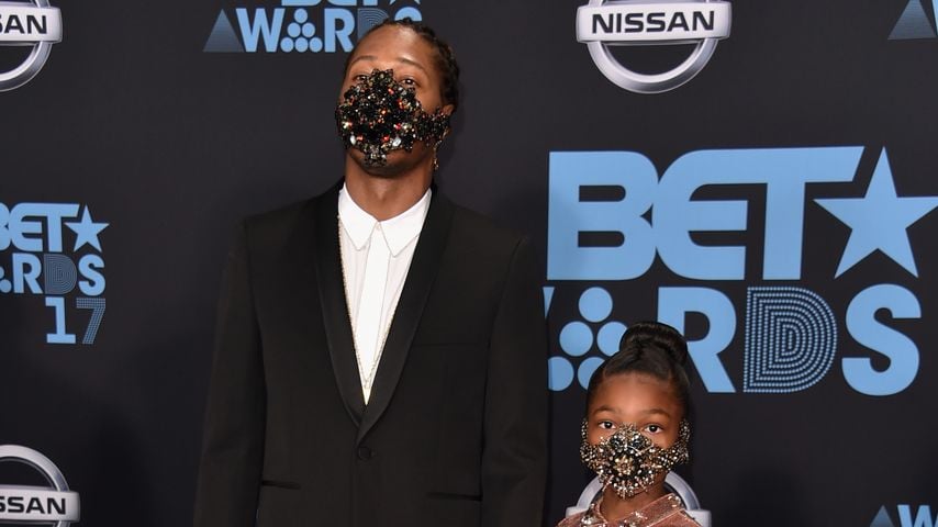 Future und seine Tochter Londyn Wilburn bei den BET Awards 2017 in Los Angeles
