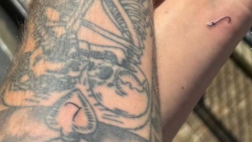 Fynn Lukas Kunz' Partnertattoo mit Freundin Laeny