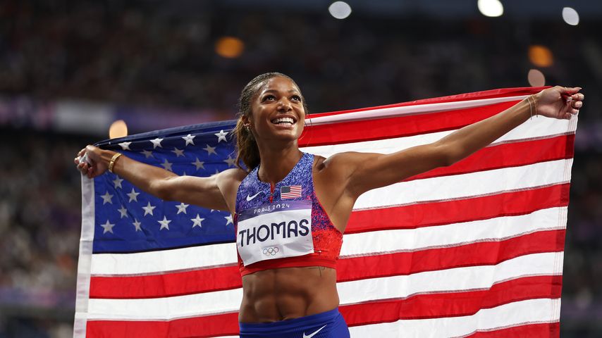 Olympiasiegerin Gabby Thomas hat sich überraschend verlobt
