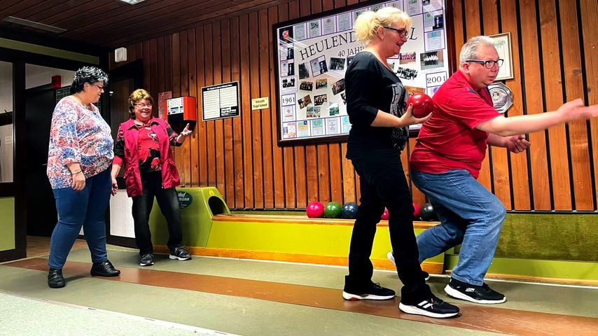 Gabi, Mama Marianne, Andrea und Tobias bei "Schwiegertochter gesucht"