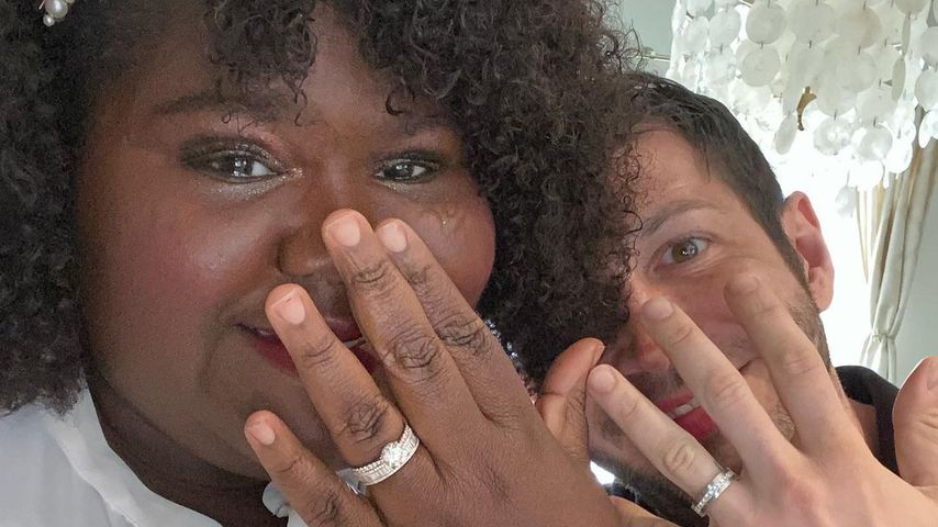 Gabourey Sidibe und ihr Mann Brandon Frankel