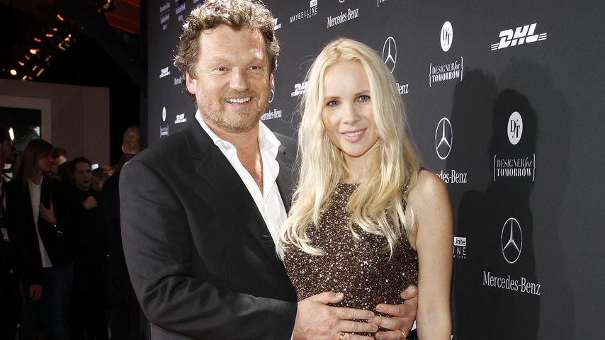 Gabriel Barylli und Sylvia Leifheit auf der Berlin Fashion Week 2012