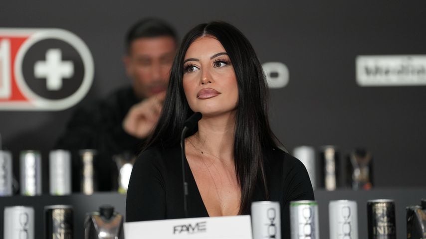 Gabriela Alves bei der Pressekonferenz zu Fame Fighting – Promiboxen, Essen, 11. Oktober 2026