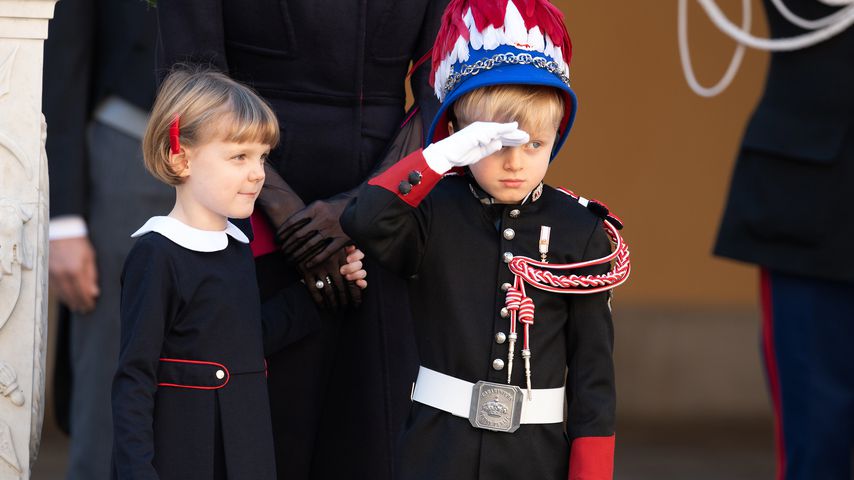 Prinzessin Gabriella und Prinz Jacques in Monte-Carlo