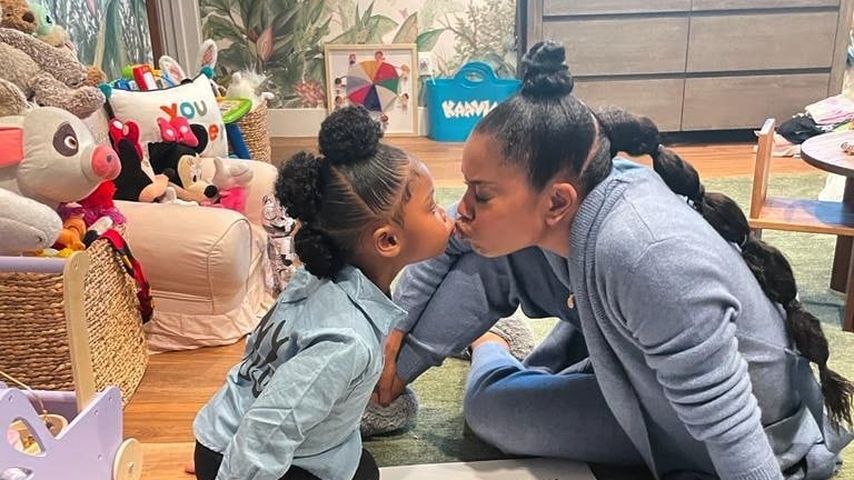 Gabrielle Union mit ihrer Tochter Kaavia James