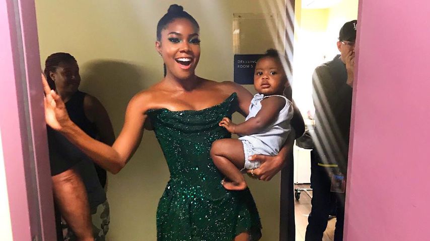 Gabrielle Union mit ihrer Tochter Kaavia