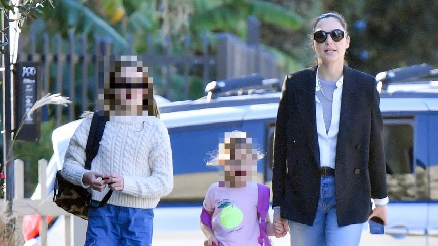 Stylishe Mama! Gal Gadot mit ihren beiden Töchtern unterwegs