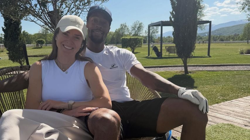 Gaël Monfils und Elina Svitolina
