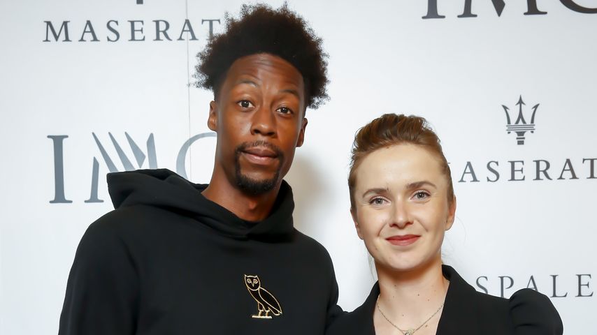 Gaël Monfils und Elina Switolina im Januar 2020 in Melbourne