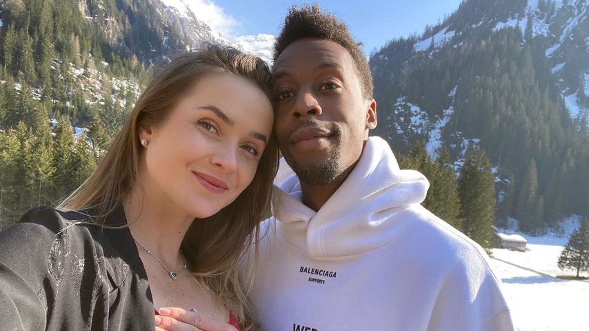 Gaël Monfils und Elina Switolina