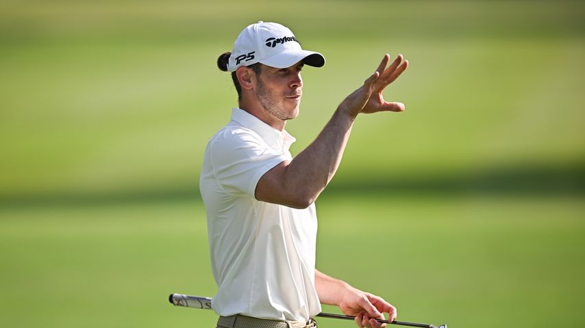 Gareth Bale beim Golf spielen, Juni 2023